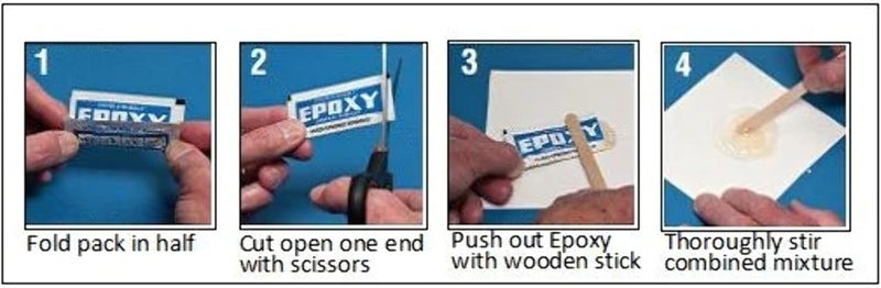 Double Bubble Hardman Orange Toughened Epoxy (High Peel Strength) 5 Packs (#04007) - Image 4